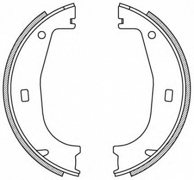 OPEN PARTS bsa215500 -  Комплект тормозных колодок